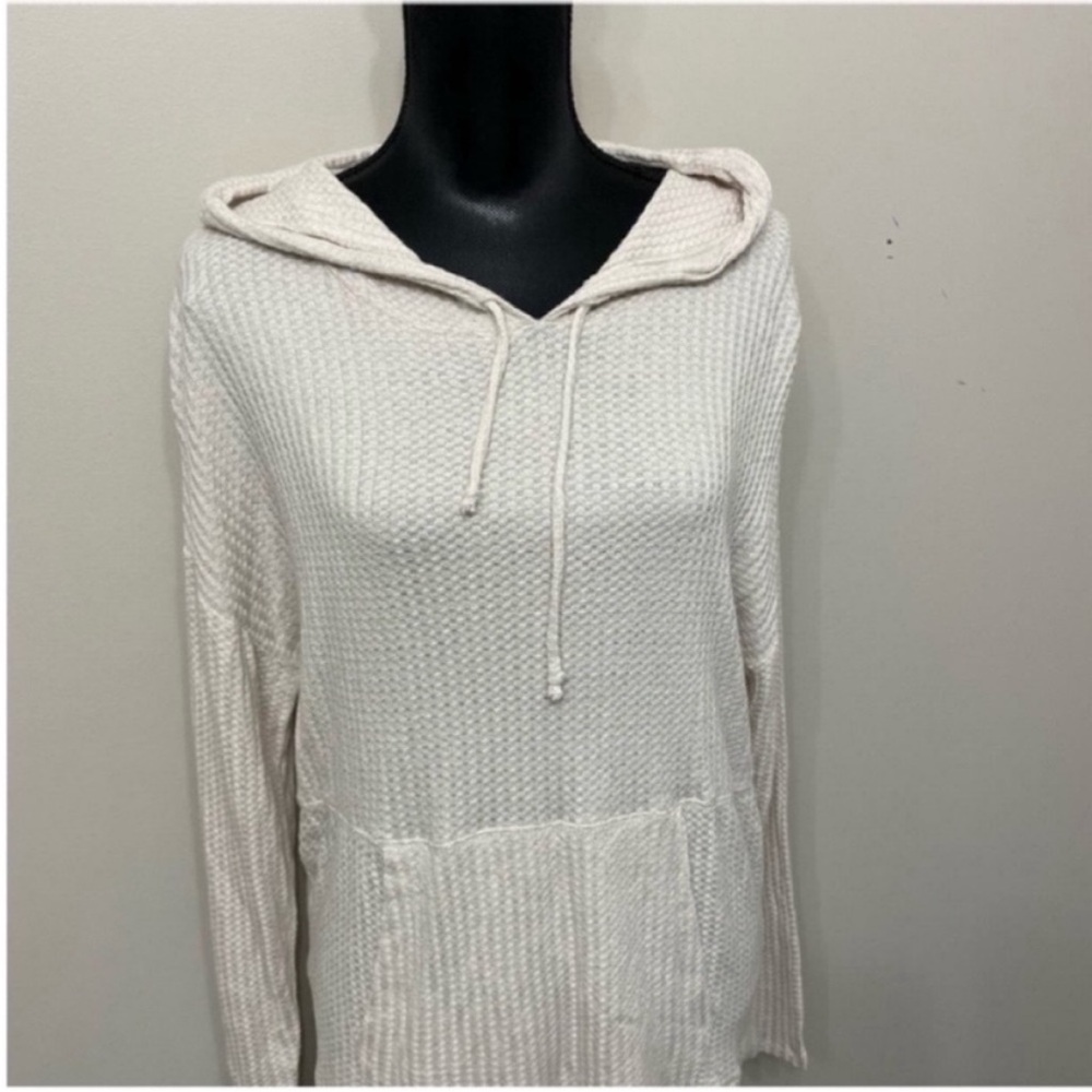Chaser by Revolve Women’s Cream Hooded Sweatshirt L